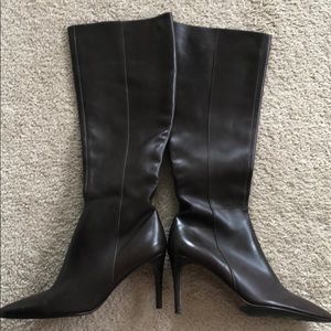 Knee-high Coach boots